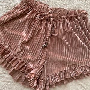 Women’s drawstring shorts.